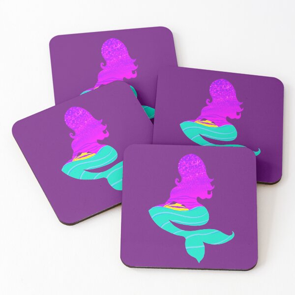 Item preview, Sunset mermaid Silhouette designed and sold by zigawaniduk.