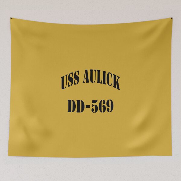 Artikelvorschau, USS AULICK (DD-569) SHIP'S STORE entworfen und verkauft von militarygifts.