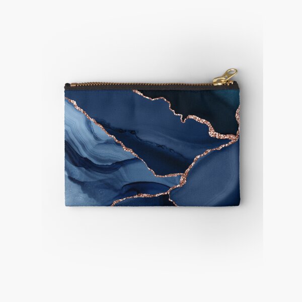 Artikelvorschau, Dunkelblaue Rose Gold Achat Geode entworfen und verkauft von OliviaAndAva.
