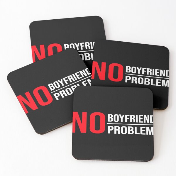 Item preview, No Boyfriend No Problem designed and sold by Tema EL.