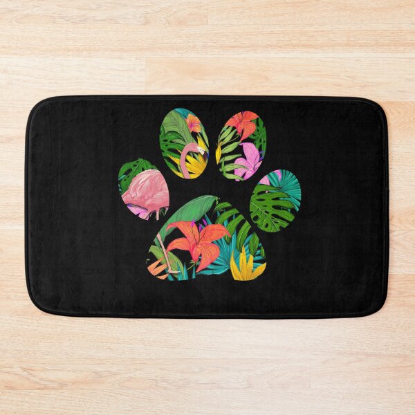 Item preview, Tropical Paw Print designed and sold by Esmilna Castillo.