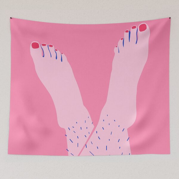 Item preview, Hairy Legs / Fuzzy Legs designed and sold by ciderdesign.