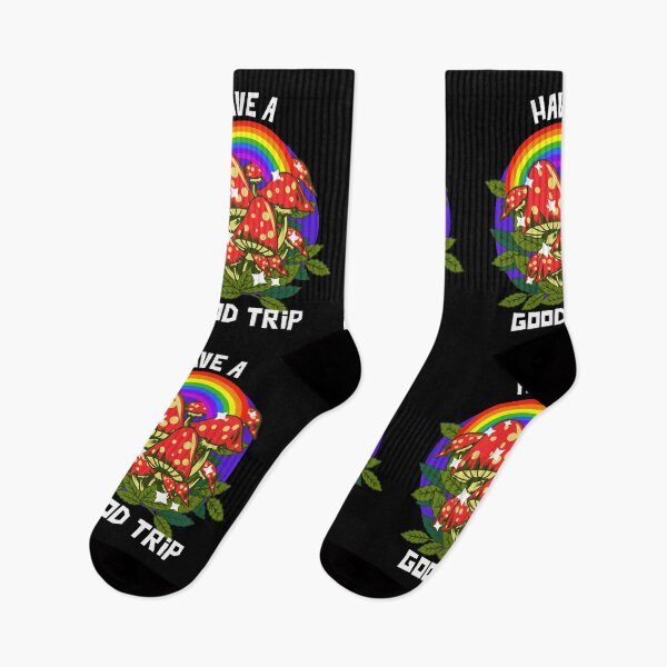Item preview, Have a Good Trip / Magic Mushrooms / Magic Roots / Psychedelic / Rainbow designed and sold by RedBoyShop.