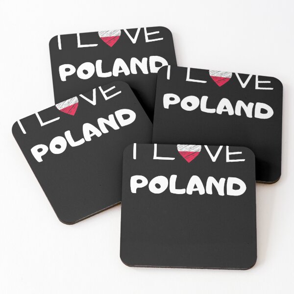 Item preview, I LOVE POLAND, KOCHAM POLSKĘ designed and sold by NiceSign.
