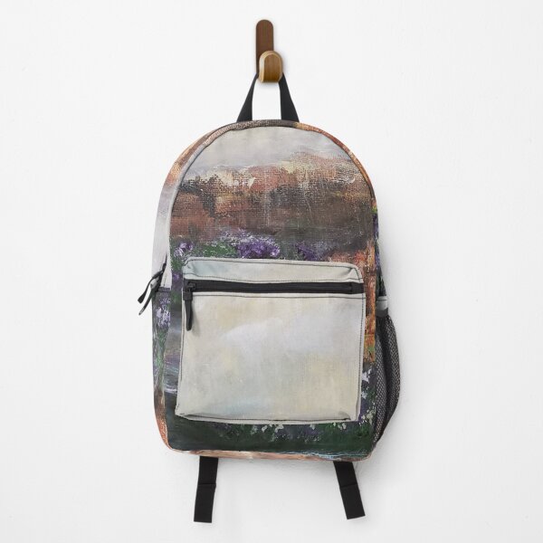 Item preview, Red Cliffs and Wild Flowers by the River designed and sold by LivingArtBrenda.