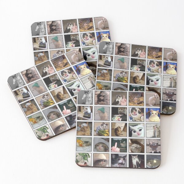 Item preview, Sad Cat Collage designed and sold by cass-ketch.