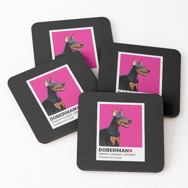 Item preview, Doberman, Obedient, Energetic, Intelligent, Fearless and Loyal designed and sold by Mocean-Art.