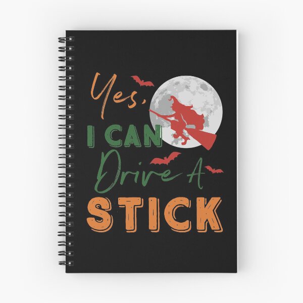 Item preview, Yes I Can Drive A Stick Funny Halloween Witch Broom  designed and sold by tronictees.