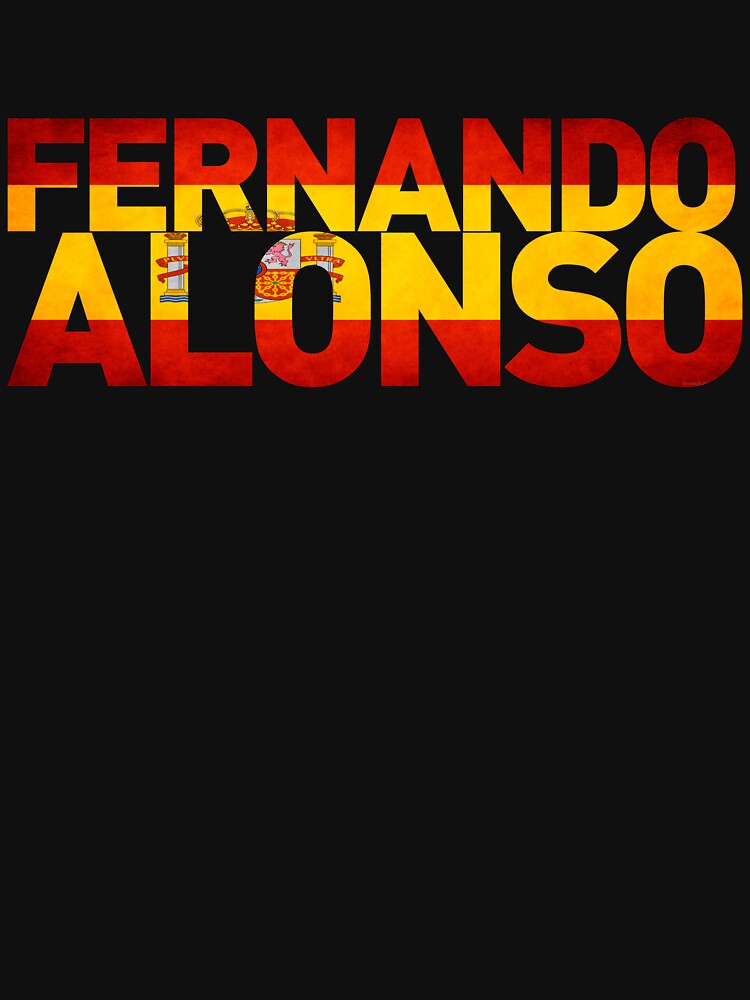 Discover Camiseta de Tirantes Fernando Alonso Piloto F1 para Hombre Mujer