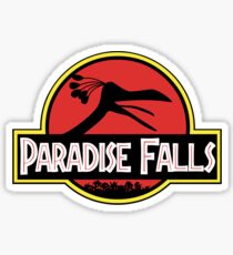 Paradise Falls Sticker