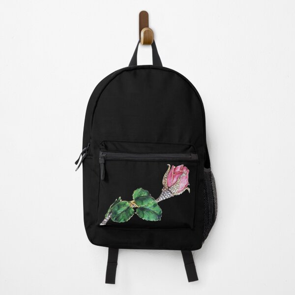 Item preview, PINK ROSEBUD JEWEL IN BLACK designed and sold by BulganLumini.