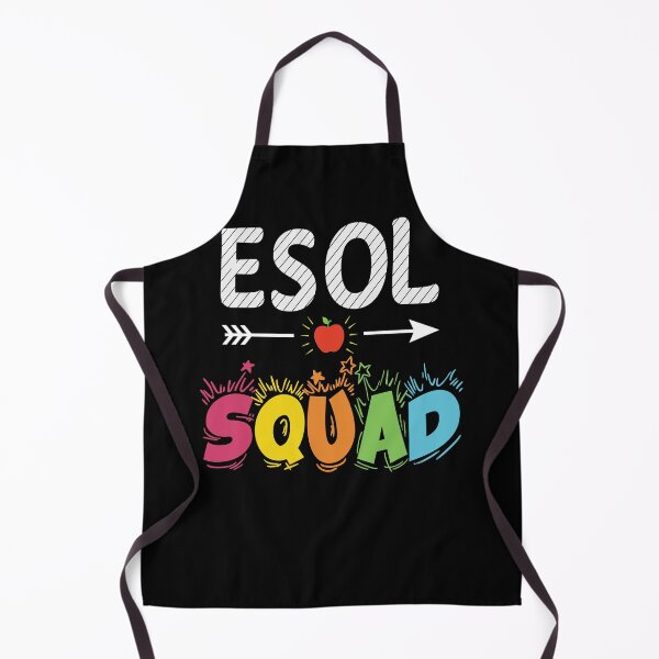 Item preview, Back To School Teacher Students Gift - ESOL Squad designed and sold by abcxyzsma.