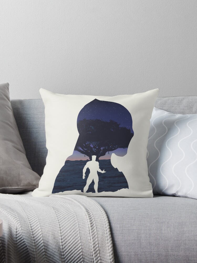 Thumbnail 1 of 3, Throw Pillow, Ancestral Plane designed and sold by Dum Design.