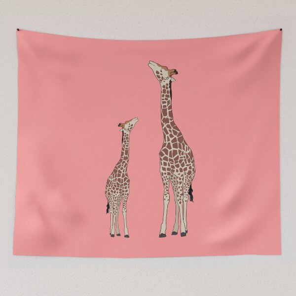 Item preview, Cute Mama and Baby Giraffe Zoo Trip  designed and sold by tronictees.