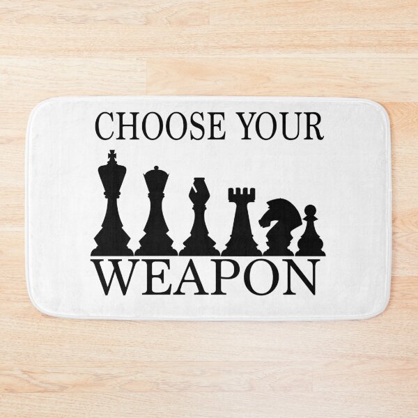 Item preview, Choose your weapon /chess pieces ,chess lovers designed and sold by shinoshop.