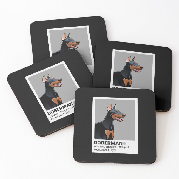 Item preview, Doberman, Obedient, Energetic, Intelligent, Fearless and Loyal designed and sold by Mocean-Art.