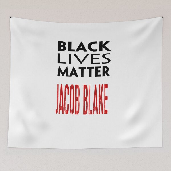 Aperçu de l'œuvre BLACK LIVES MATTER JACOB BLACK. créée et vendue par farhatkhanfir.
