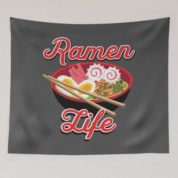 Item preview, Ramen Life Noodle Bowl with Chopsticks  designed and sold by tronictees.