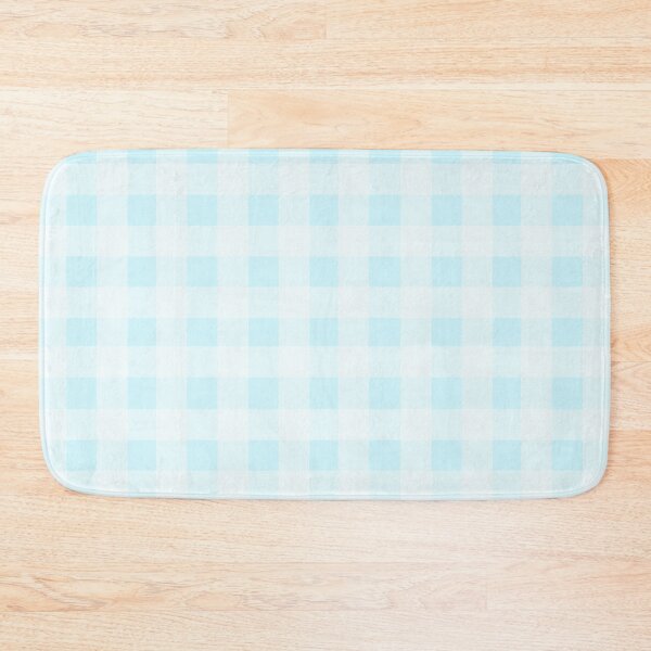 Item preview, Aesthetic Pastel Blue Gingham designed and sold by STAR10008.