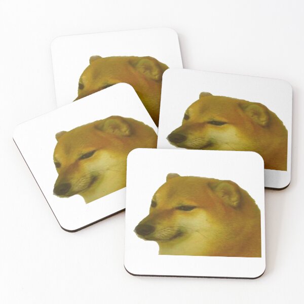 Item preview, Cheems Head designed and sold by SciathDe.