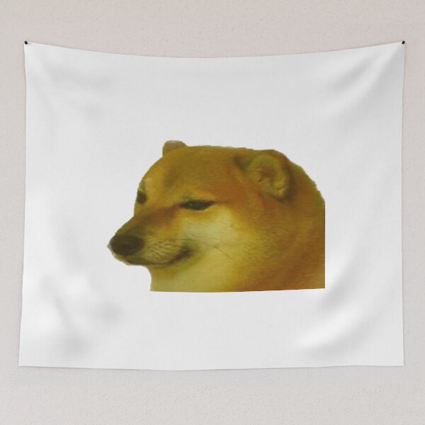 Item preview, Cheems Head designed and sold by SciathDe.