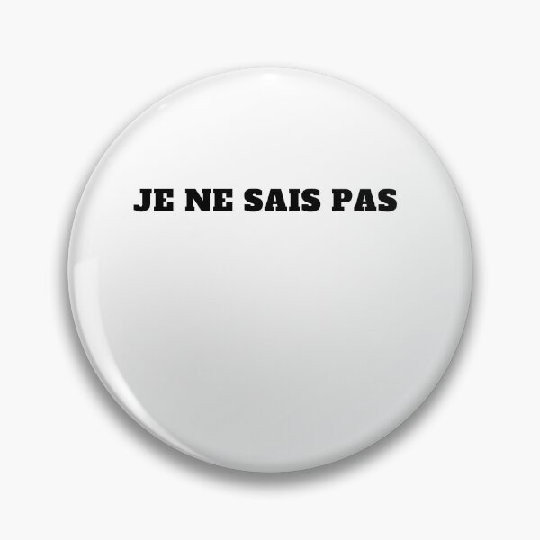Item preview,  Je Ne Sais Pas i dont know in french designed and sold by Jeangel97.