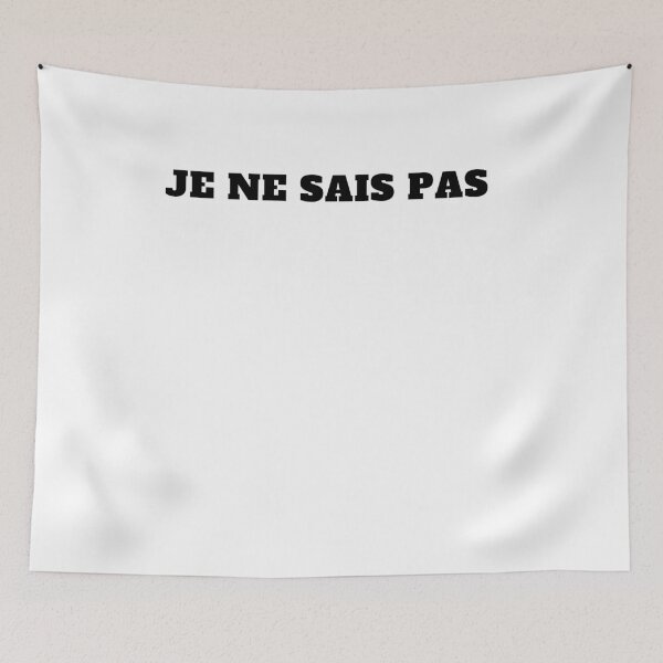 Item preview, Je Ne Sais Pas i dont know in french designed and sold by Jeangel97.