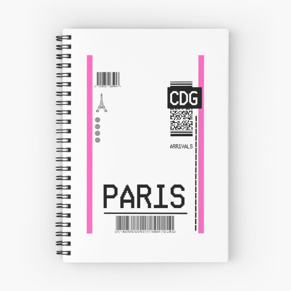 Item preview, PARIS PLANE TICKET AIRPORT TAG designed and sold by Glossypop.
