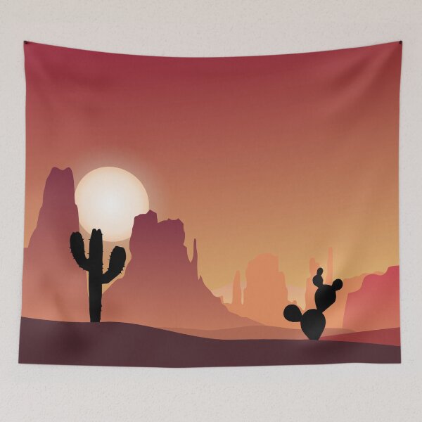 Item preview, Desert Cactus Landscape designed and sold by TeeStoreMeStore.