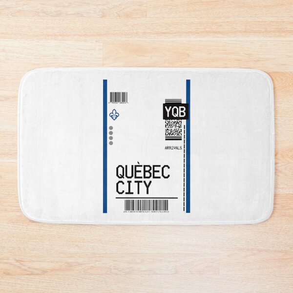 Item preview, QUEBEC CITY PLANE TICKET AIRPORT TAG designed and sold by Glossypop.