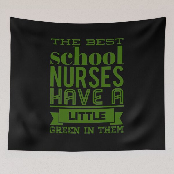 Item preview, Funny St. Patrick's Day Irish Heritage School Nurse designed and sold by MimsTees.