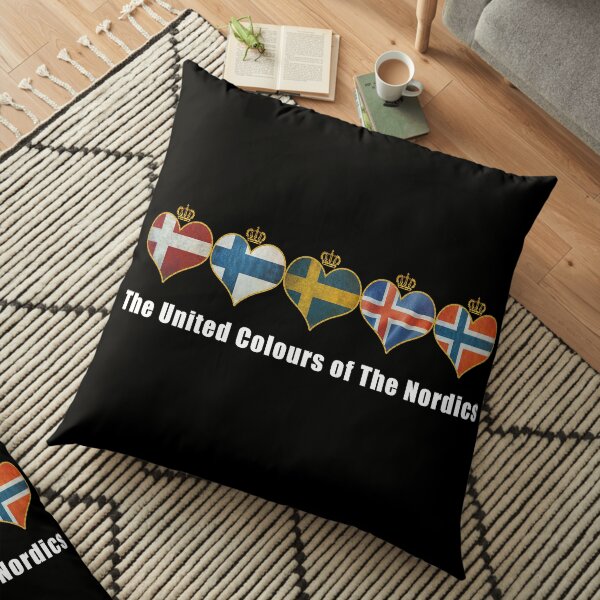 The United Colours of The Nordics Floor Pillow