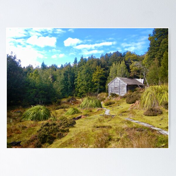 Item preview, Du Cane Hut, The Overland Track designed and sold by ajdesignsau.