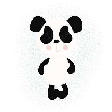 Artwork thumbnail, Cute and lovely panda. by vectormarketnet