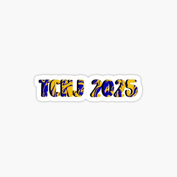 "TCNJ 2025" Sticker for Sale by EuropaPrints Redbubble