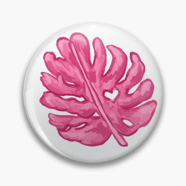 Item preview, Pink Monstera Leaf designed and sold by saintsighted.