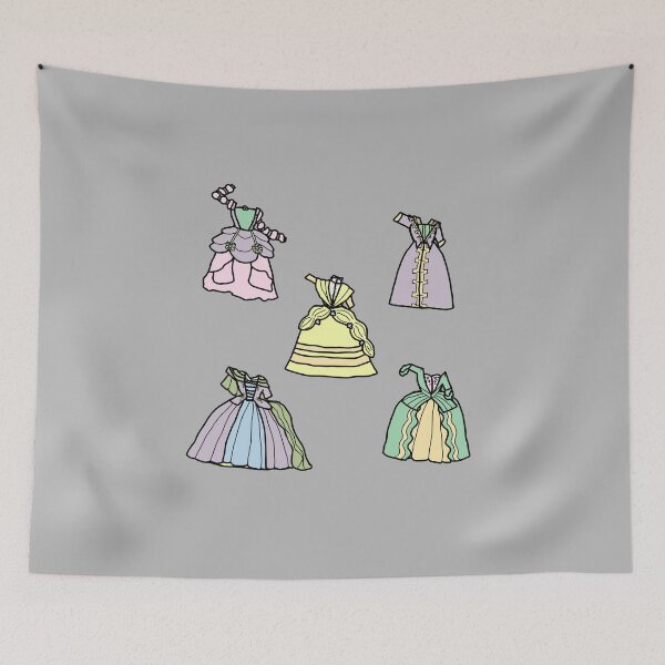 Item preview, Five Rococo Dresses designed and sold by LochNestFarm.