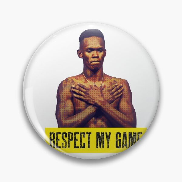 Item preview, Respect My Game Israel Adesanya designed and sold by Bailys-Designs.