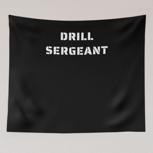 Item preview, Drill Sergeant military instructor designed and sold by Jeangel97.