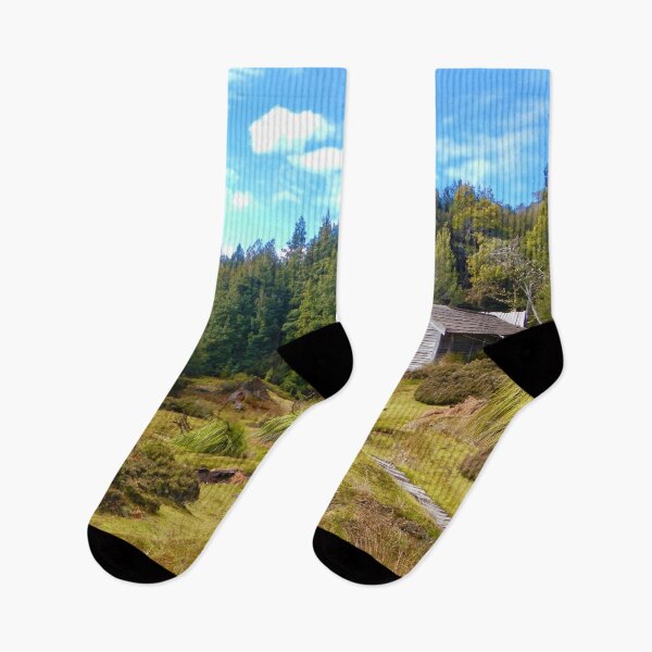 Item preview, Du Cane Hut, The Overland Track designed and sold by ajdesignsau.
