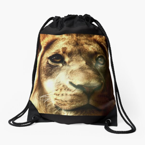 Lion Drawstring Bag