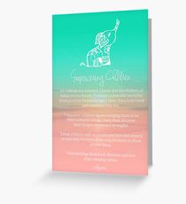 Affirmation - Empowering Children Greeting Card