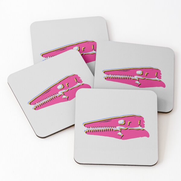 Item preview, Tylosaurus proriger Skull - Tricolor, Pink designed and sold by Spritle22.