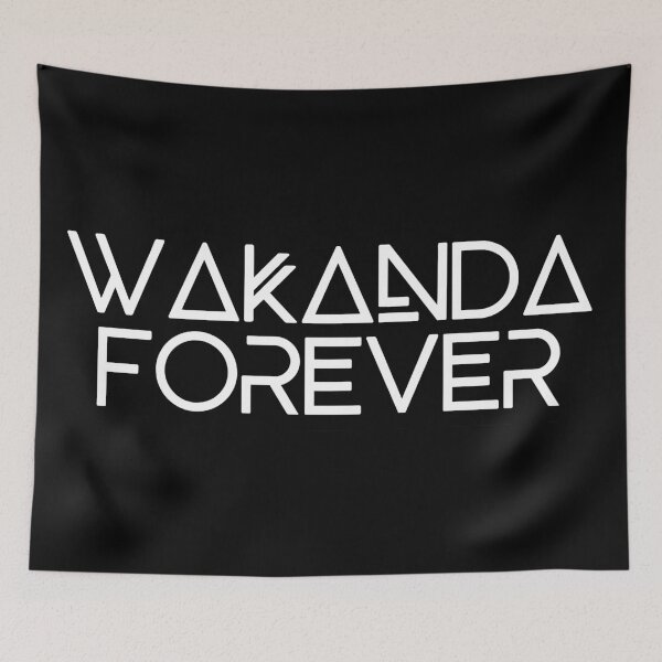 Item preview, Wakanda Forever fans logo 4 trendy chadwick boseman designed and sold by Joni77.