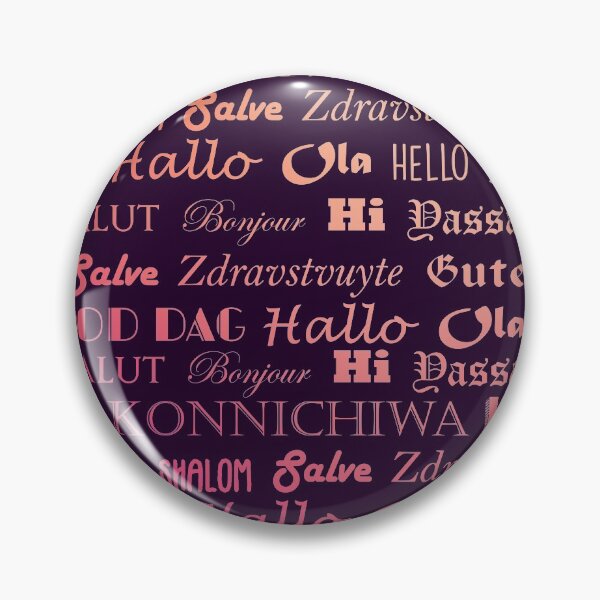 Item preview, Hello in Multiple Languages  designed and sold by Regan Crowley.