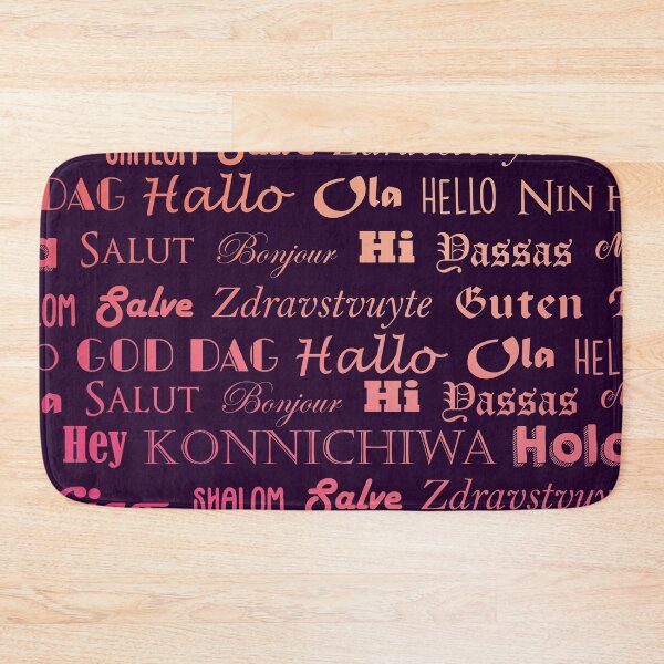 Item preview, Hello in Multiple Languages  designed and sold by Regan Crowley.