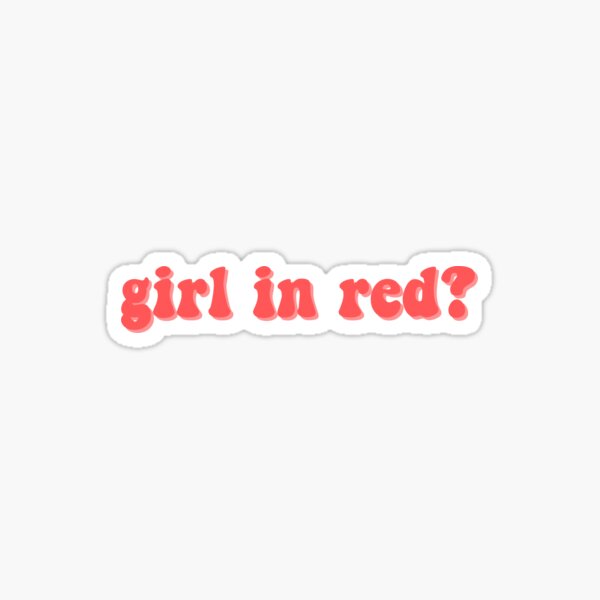 Item preview, girl in red? designed and sold by emsfunkydesigns.