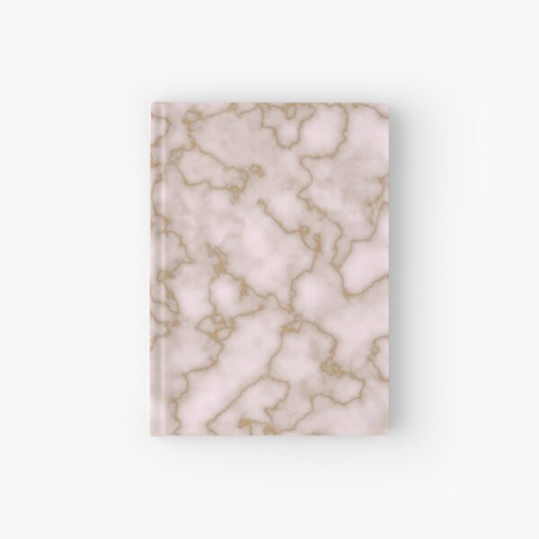 Rose Gold Marble Hardcover Journal
