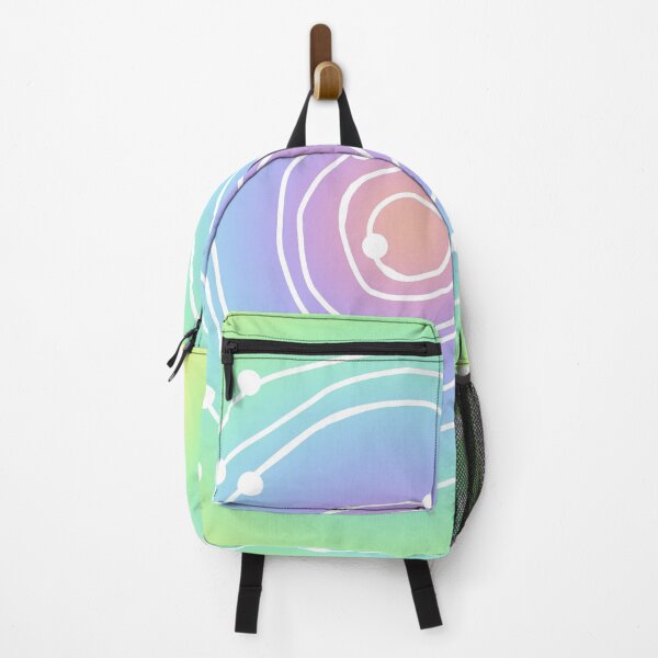Item preview, Pastel Bright Rainbow Atom designed and sold by Whoopsidoodle.