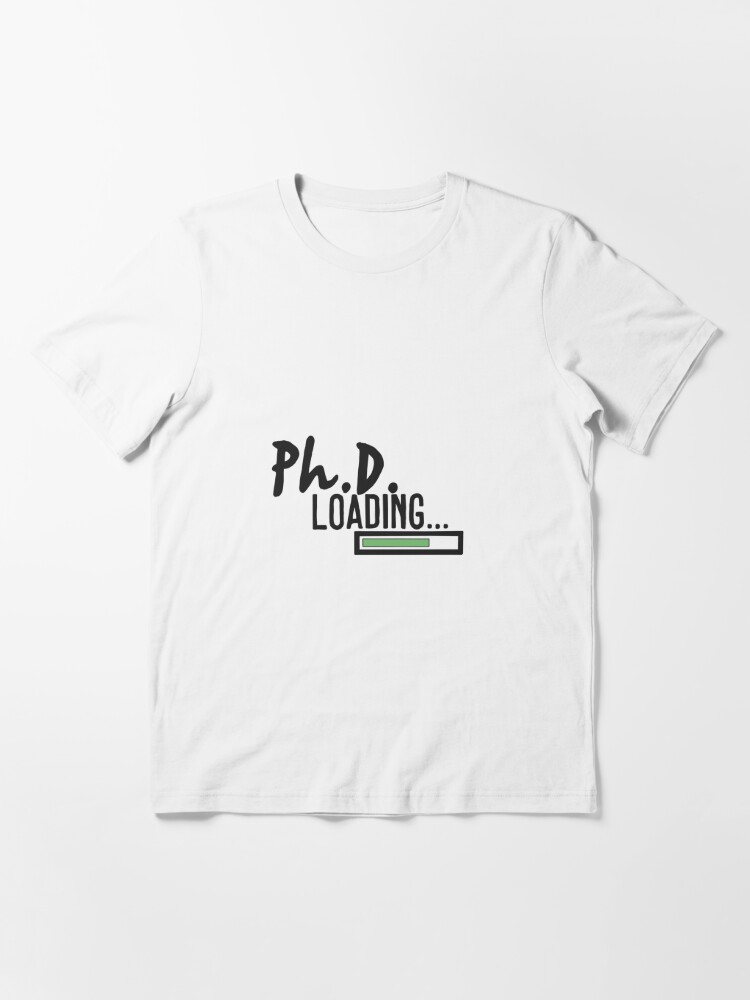 Phd Phd Loading Funny Progress Bar' Unisex Baseball T-Shirt